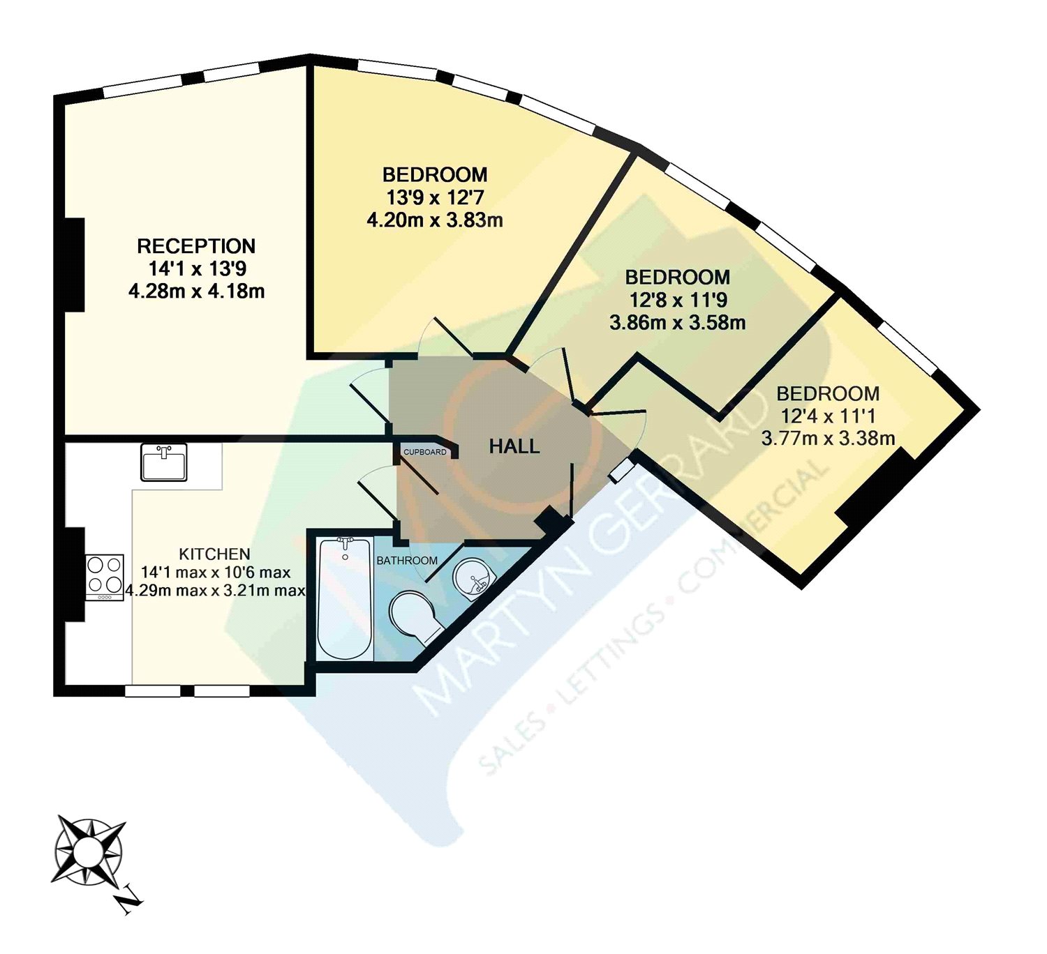 3 Bedrooms Flat for sale in Station Road, New Barnet, Barnet EN5