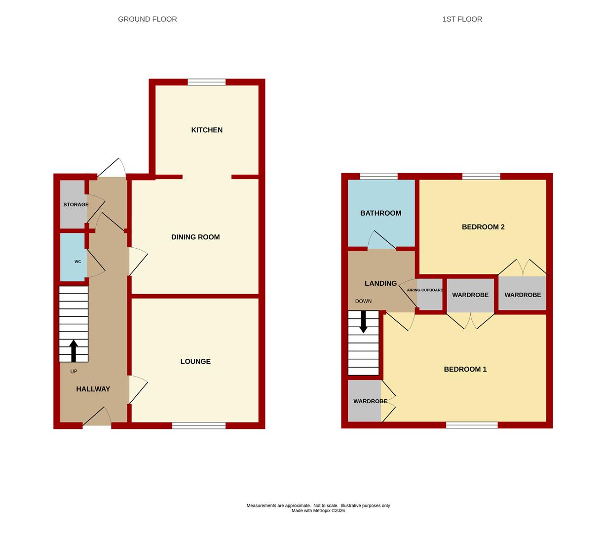 27, Knights Way, Newent floorplan