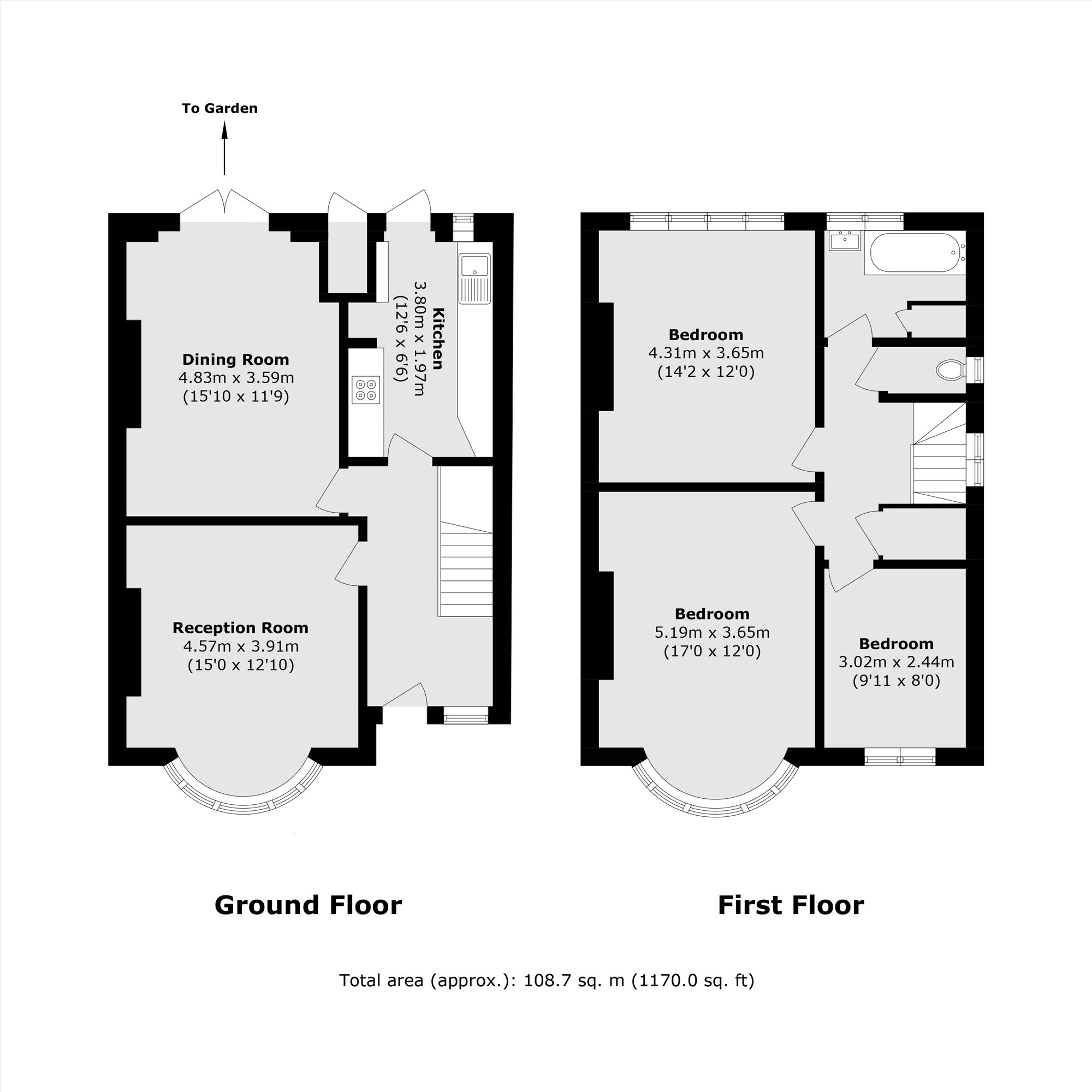 18, St. Dunstans Avenue, London floorplan