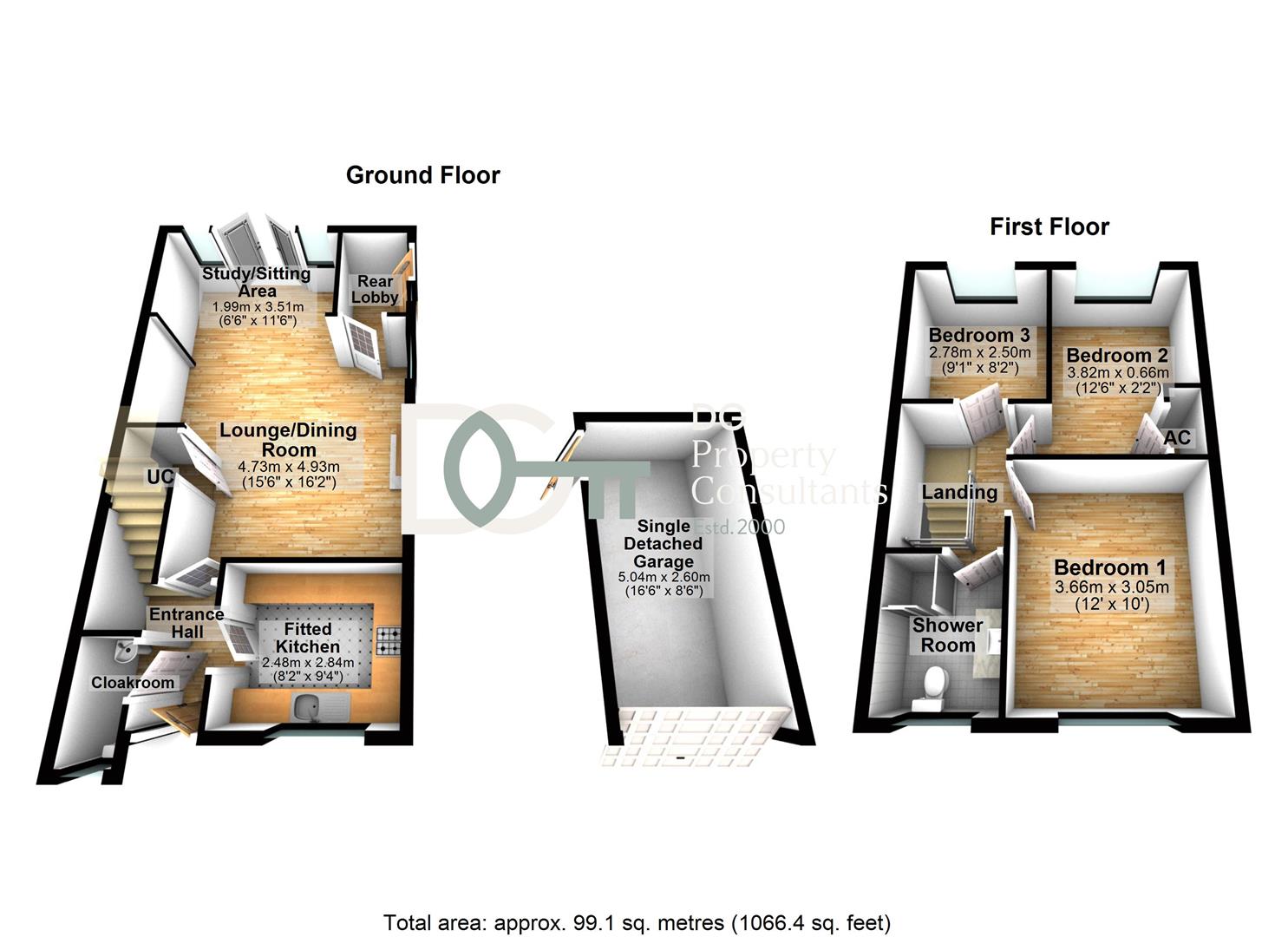 22, Station Road, Toddington floorplan