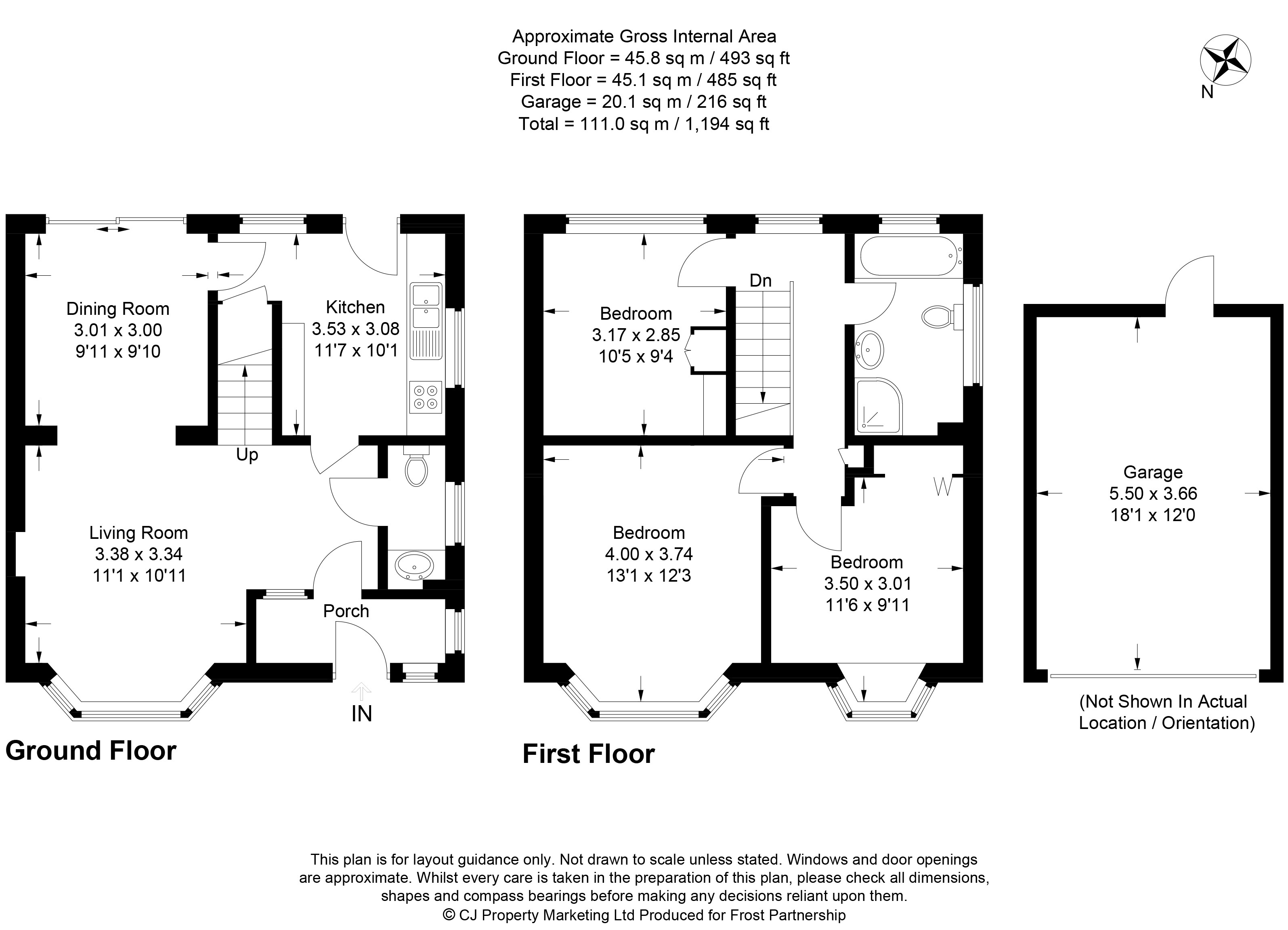 Iona, 25, Laurel Road, Buckinghamshire floorplan