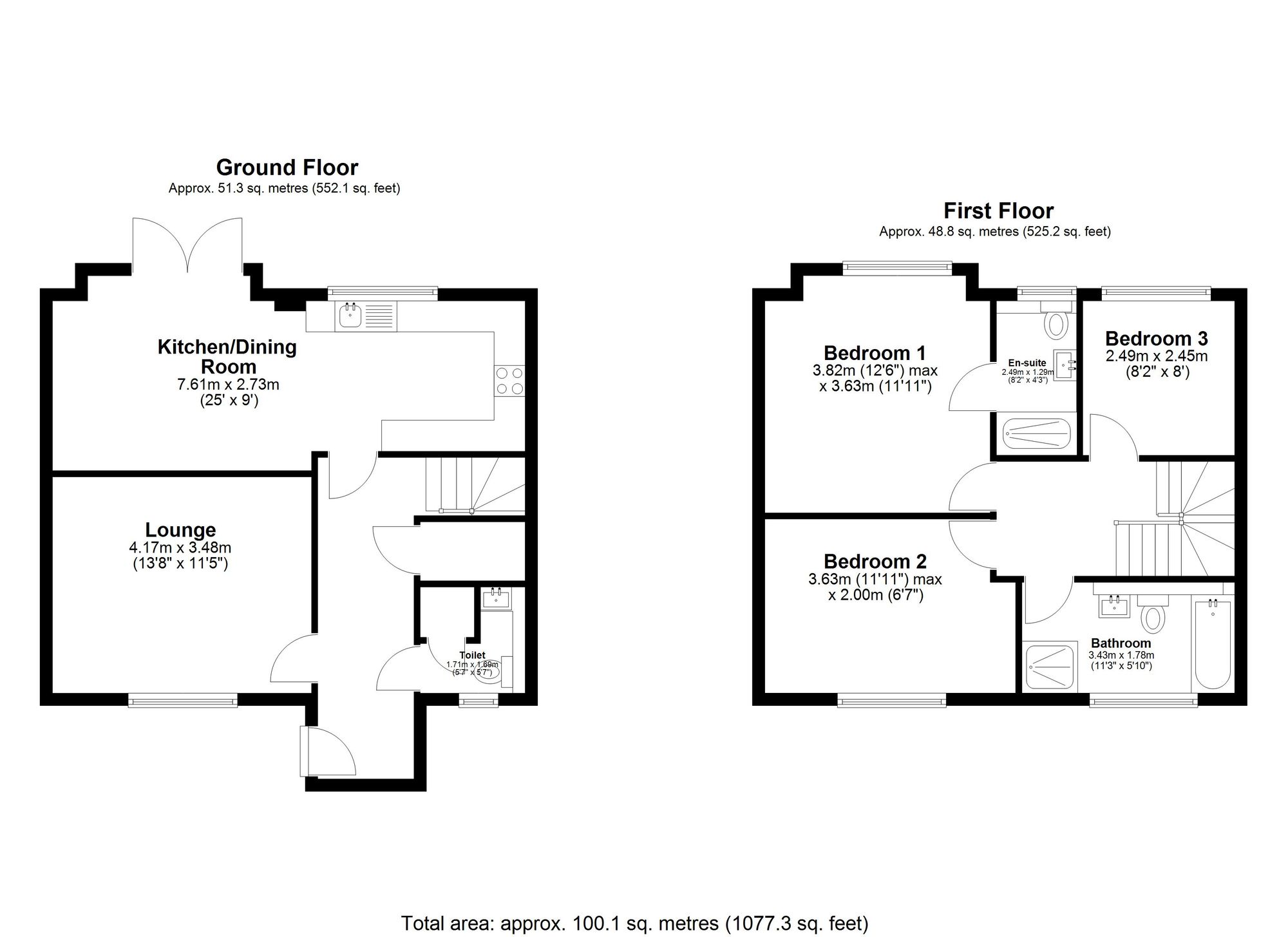 31a Cornfield Road, Bury St. Edmunds floorplan