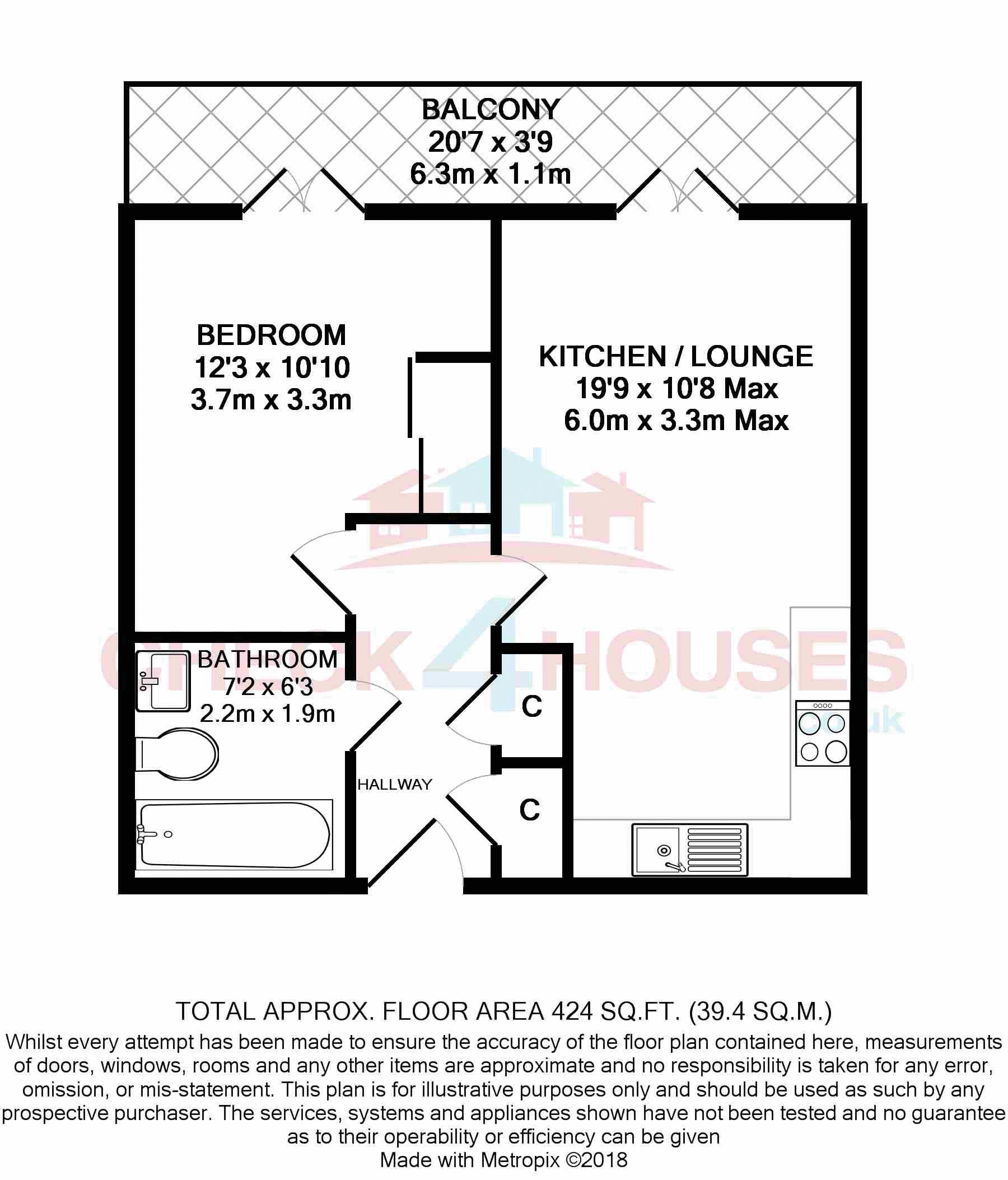 1 Bedrooms Flat for sale in North Wing, Bramall Place, Church Crookham GU52