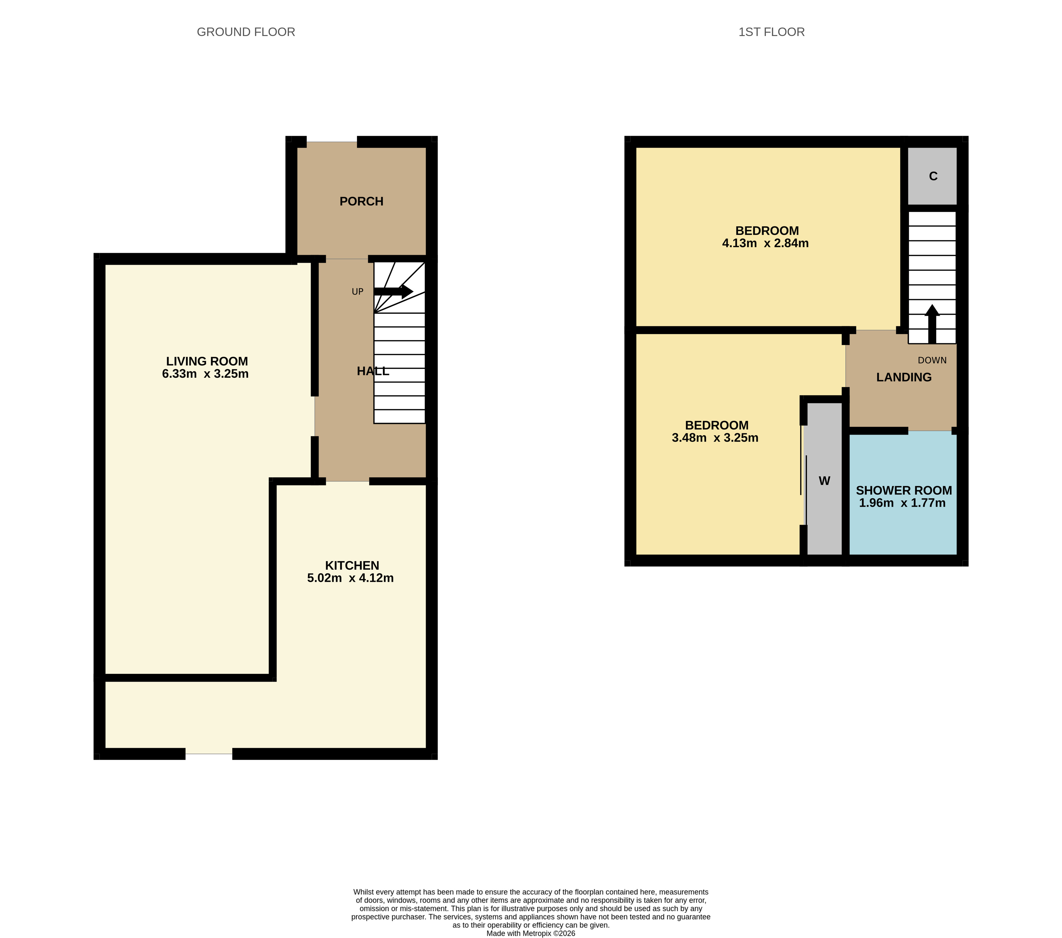45, Caledonian Road, Brechin floorplan