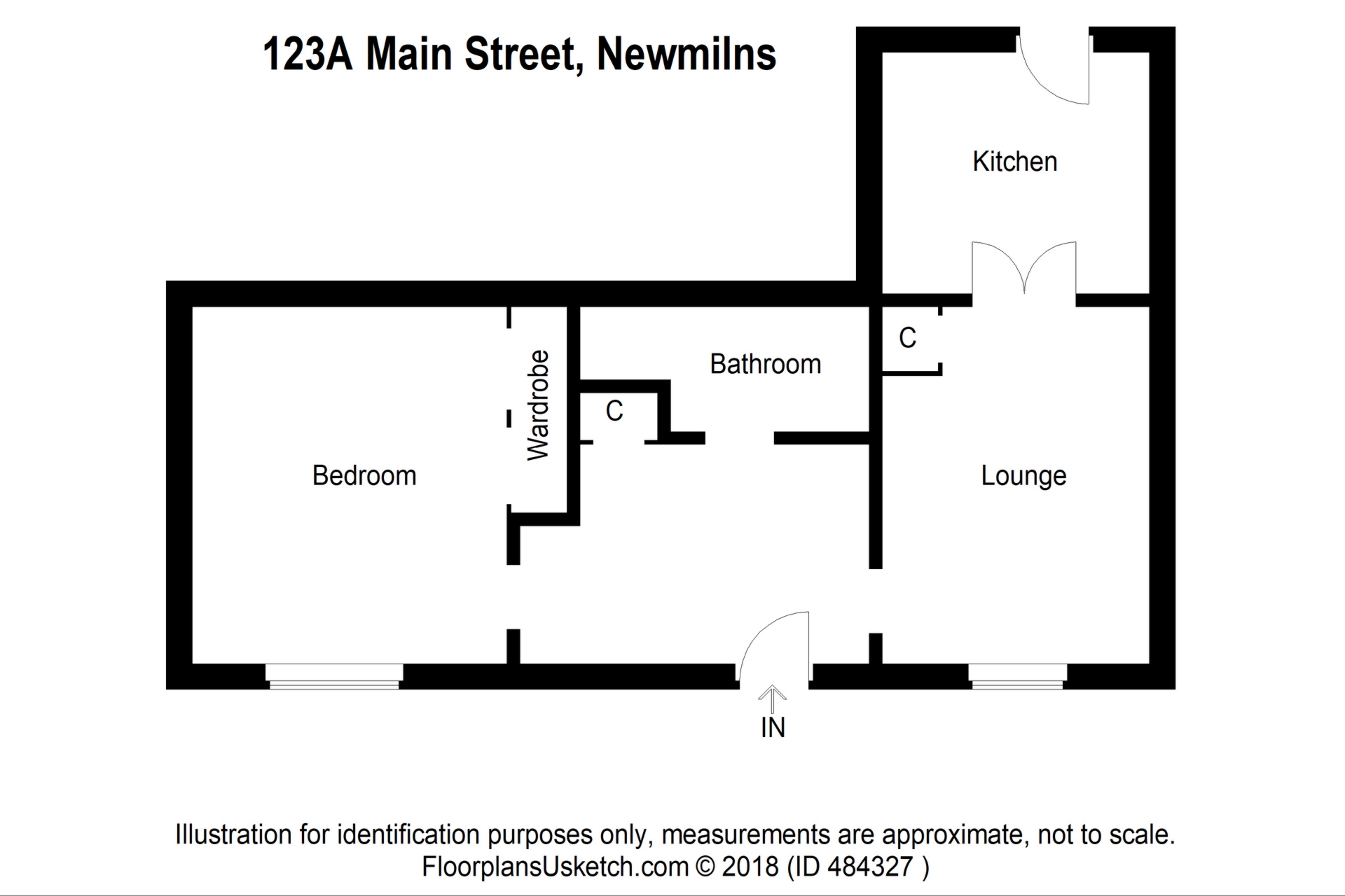 1 Bedrooms Flat for sale in Main Street, Newmilns KA16