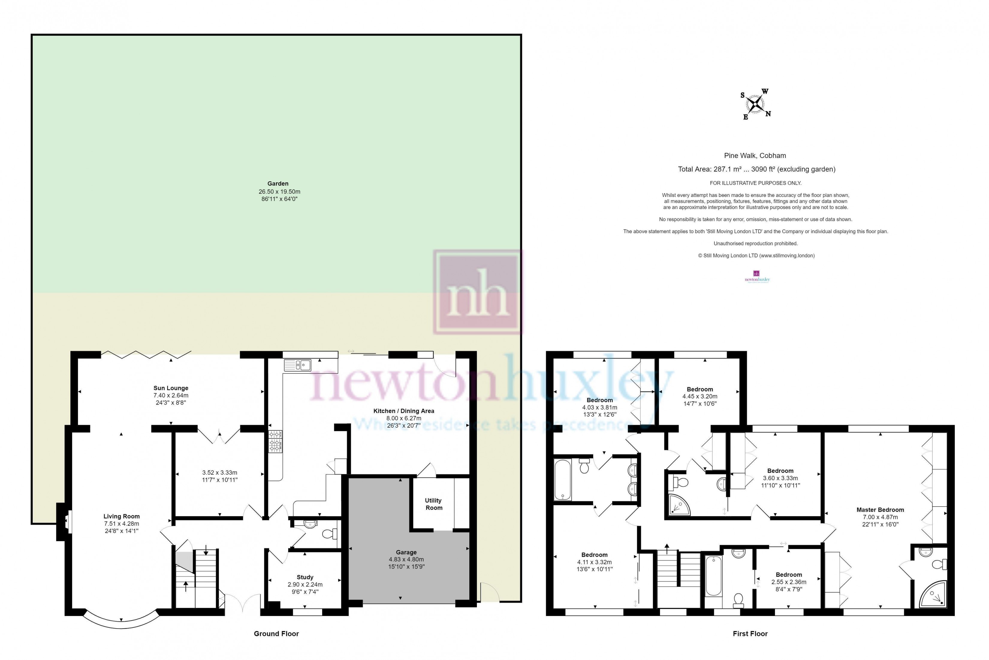 6 Bedrooms  to rent in Pine Walk, Cobham KT11