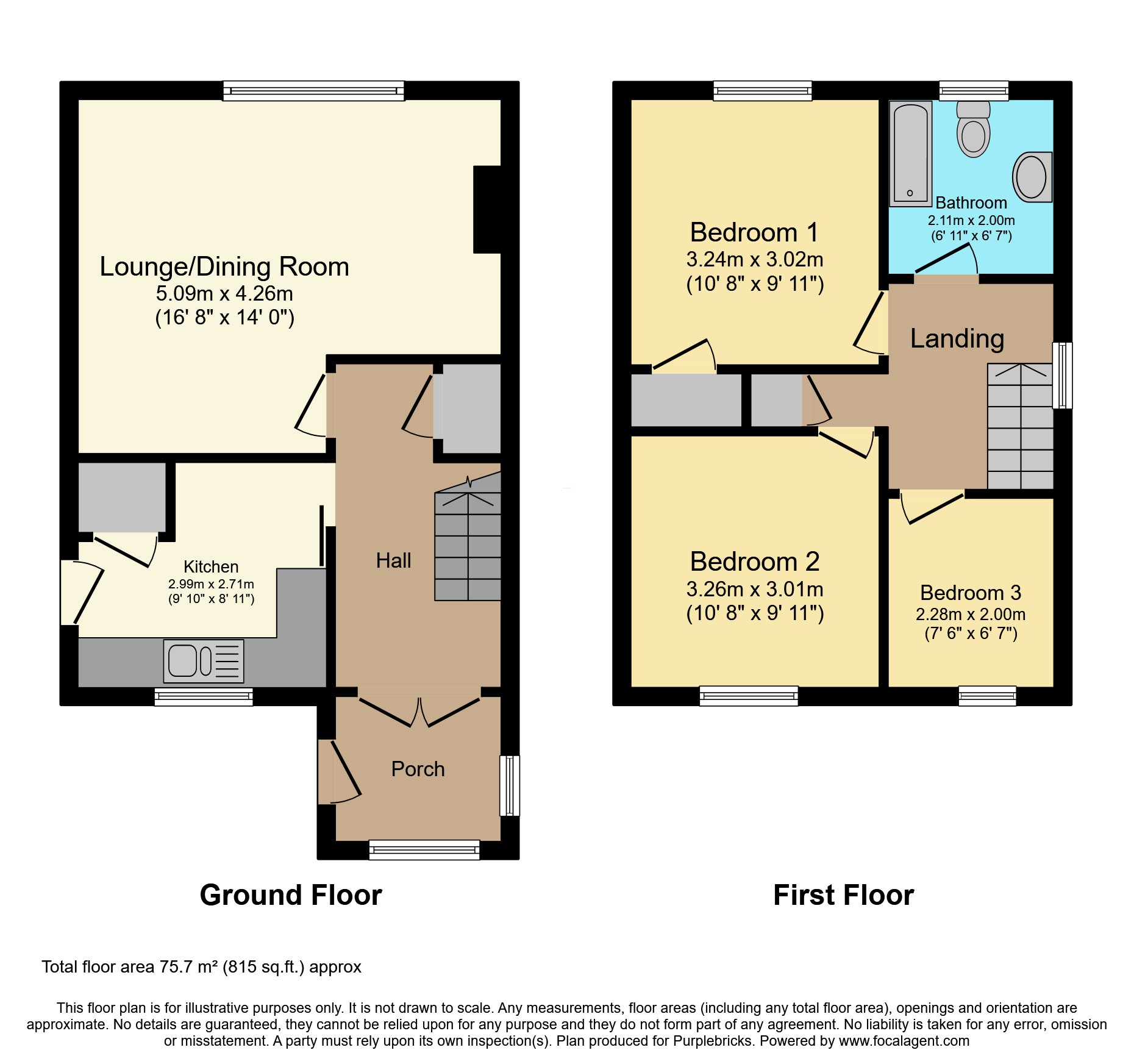 39a, Houfton Road, Chesterfield floorplan