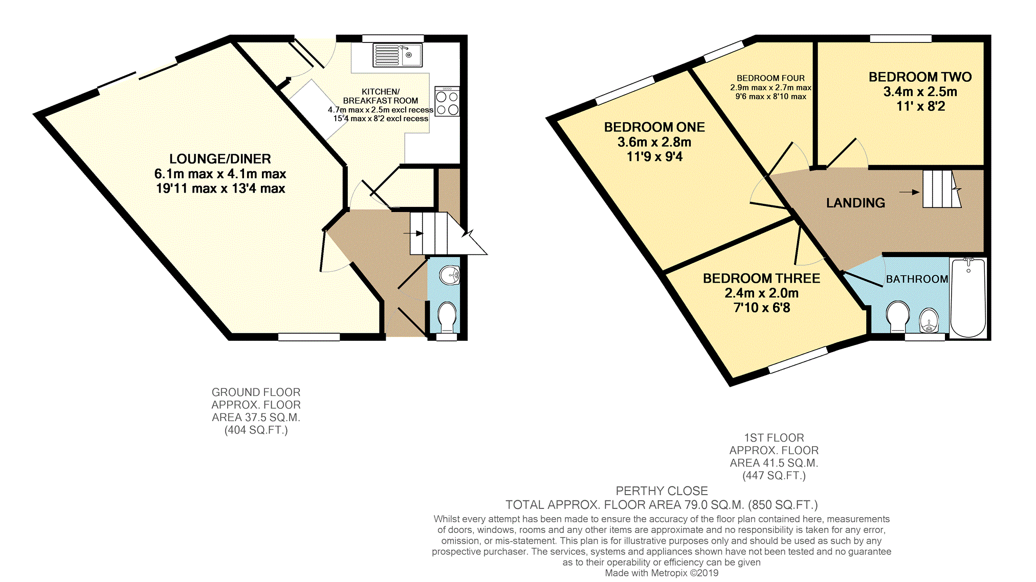 4 Bedrooms Terraced house for sale in Perthy Close, Cwmbran NP44