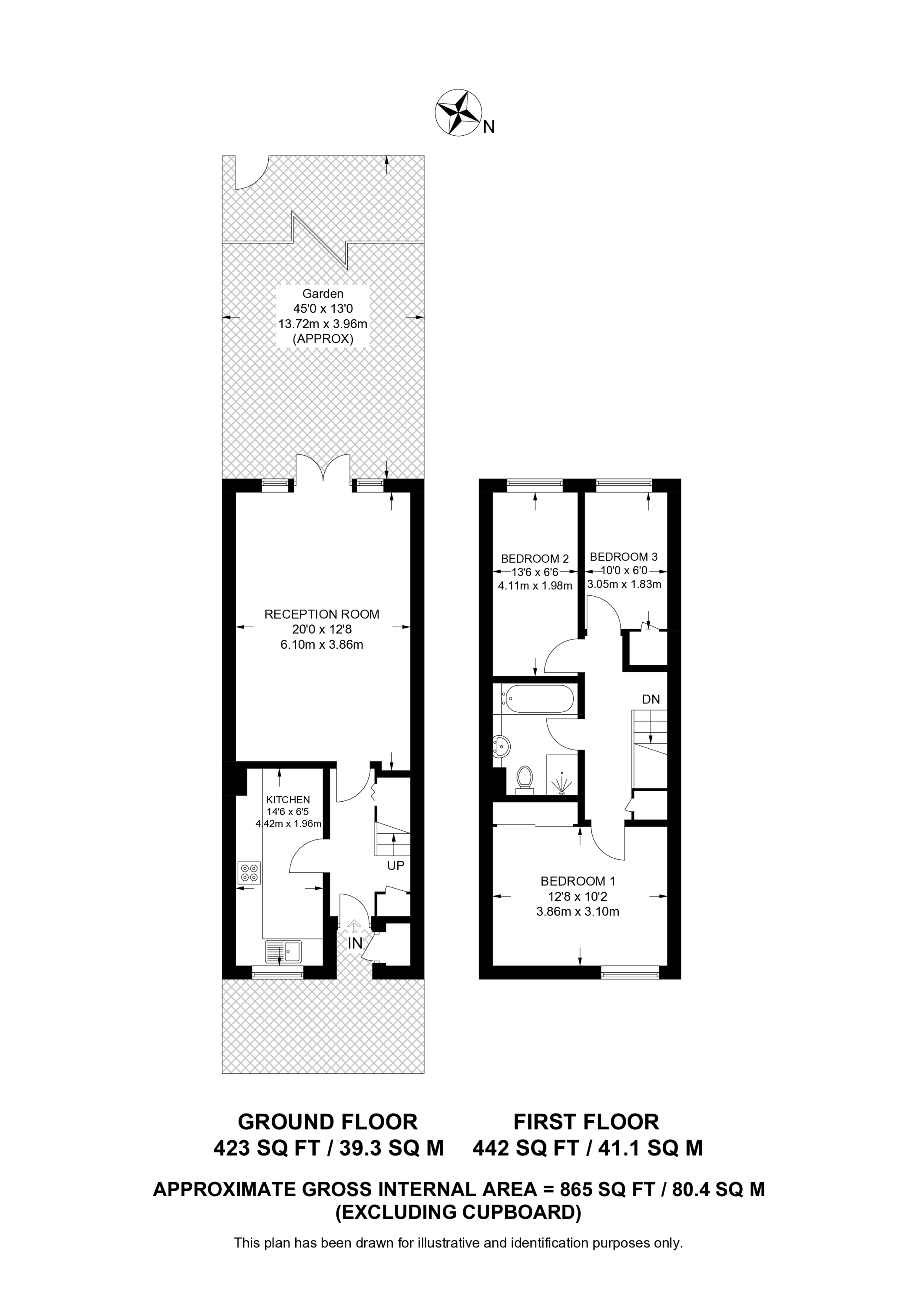 Tidenham Gardens, East Croydon floorplan