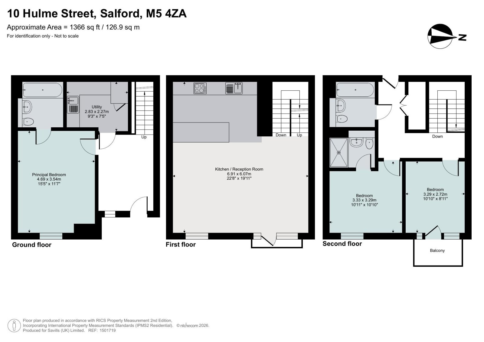 10,, Hulme Street, Greater Manchester floorplan