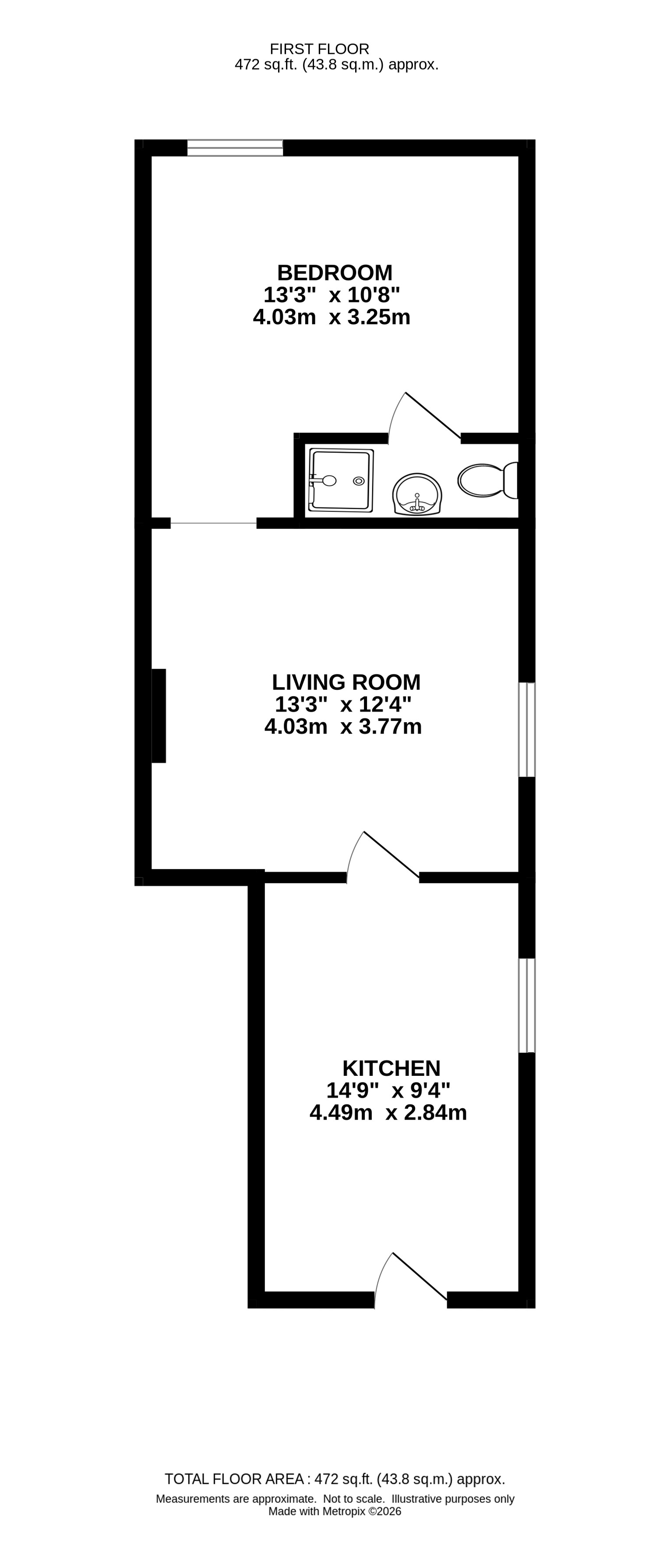 152A London Road, Southborough, Tunbridge Wells floorplan
