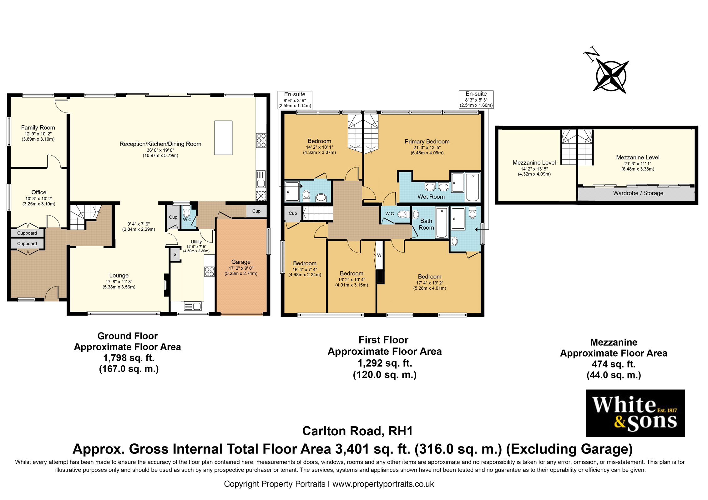Carlton Road, Redhill, Surrey RH1, 5 bedroom detached house for sale 61484437 PrimeLocation
