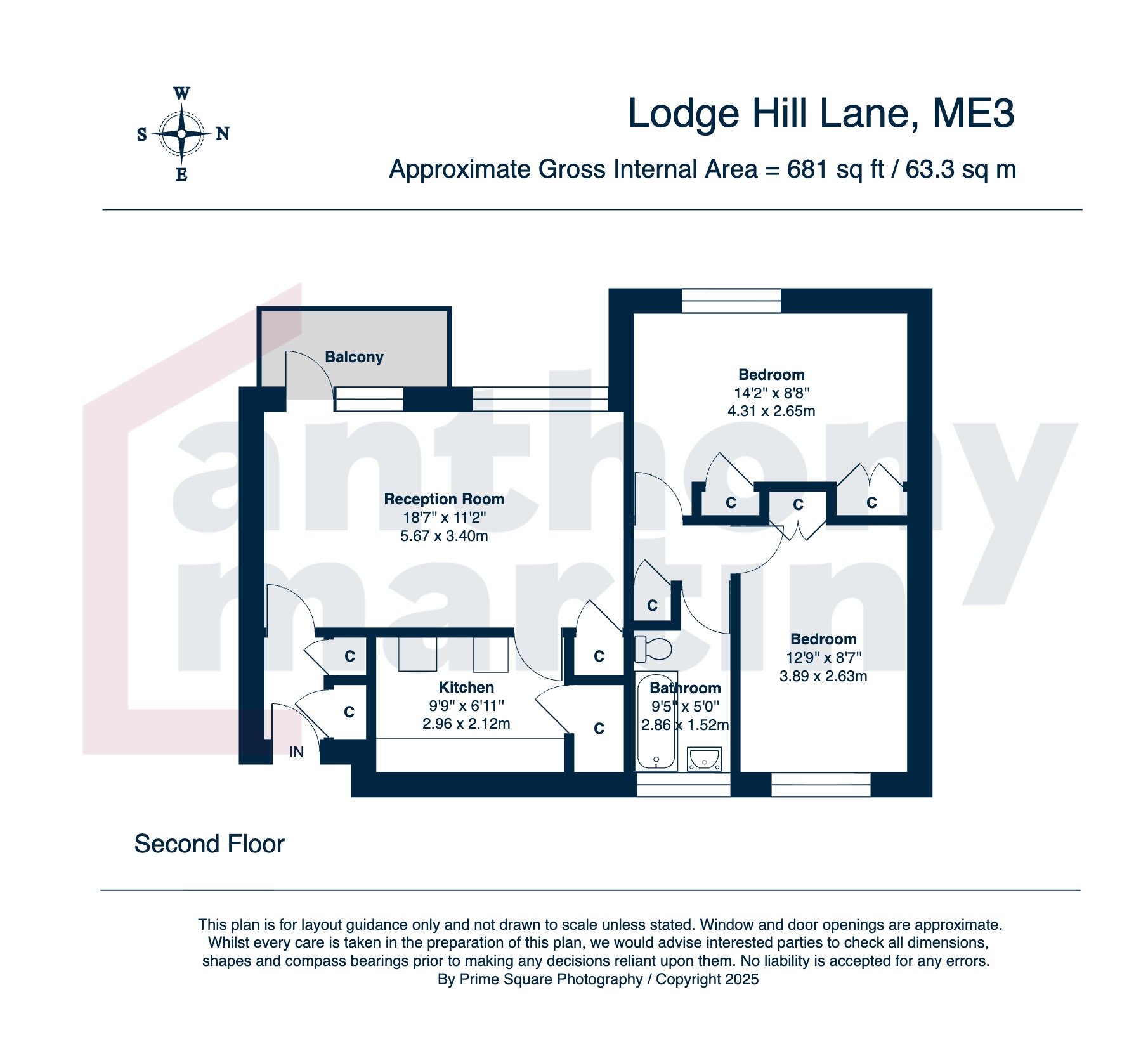 87 Gibson,, Gibson House, Chattenden floorplan