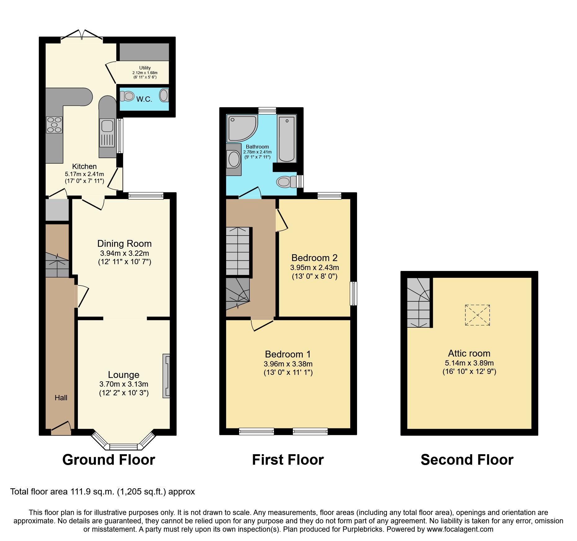 Maesgwyn Road, Wrexham LL11, 2 bedroom semidetached house for sale