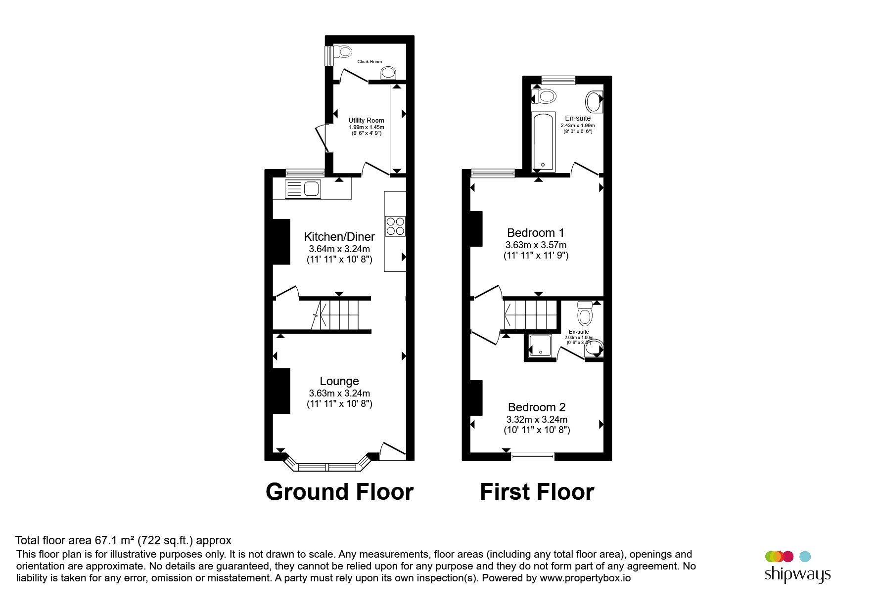 74, Windsor Street, Rugby floorplan