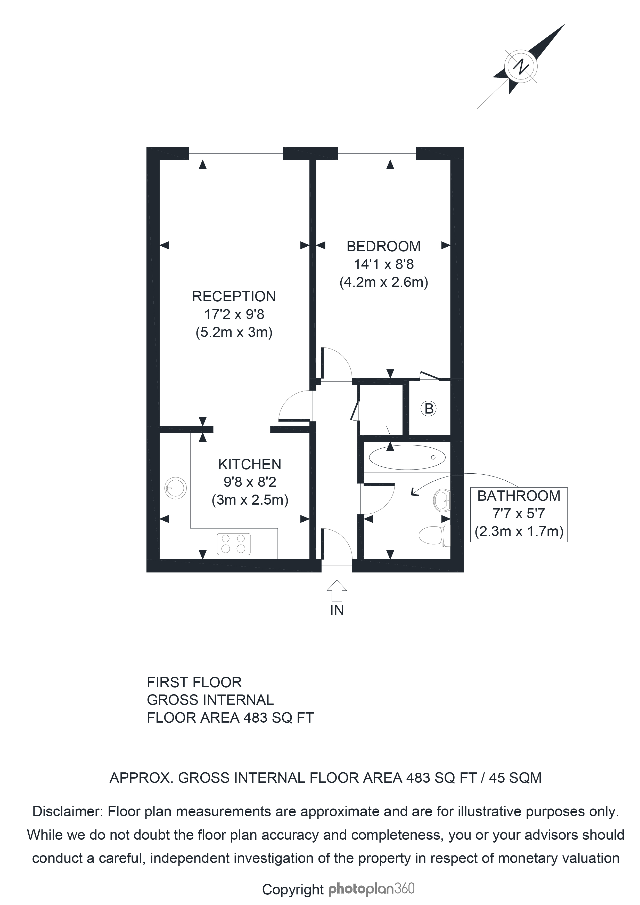 1 Bedrooms Flat to rent in Christchurch Avenue, London NW6