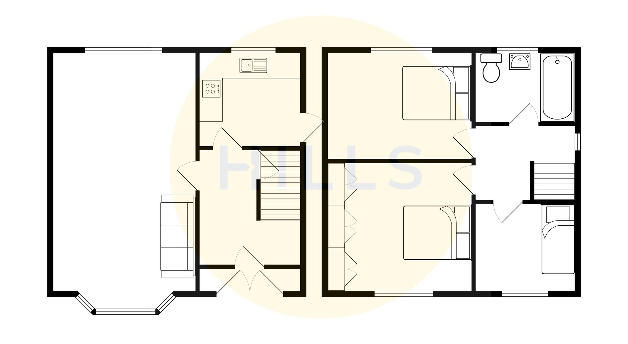 22 Gore Crescent, Salford floorplan
