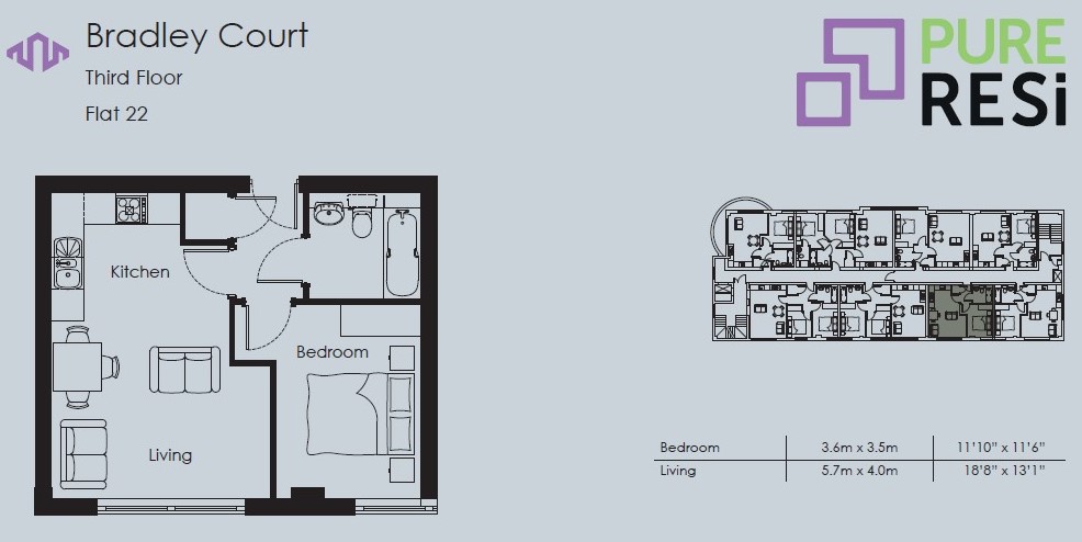 1 Bedrooms Flat to rent in Knoll Road, Camberley GU15