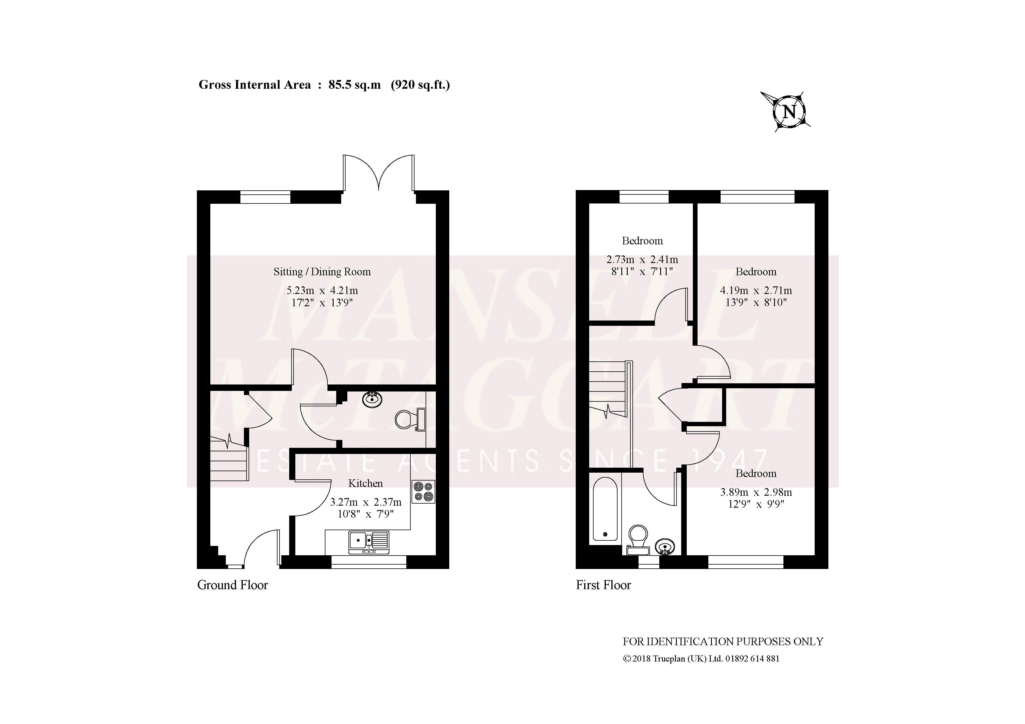 3 Bedrooms Semi-detached house for sale in Castle Drive, Reigate, Surrey RH2