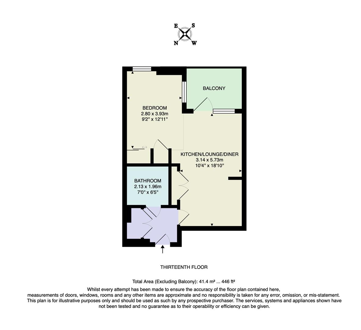 Flat 88 Riders Tower, 39, Track Street, Walthamstow floorplan