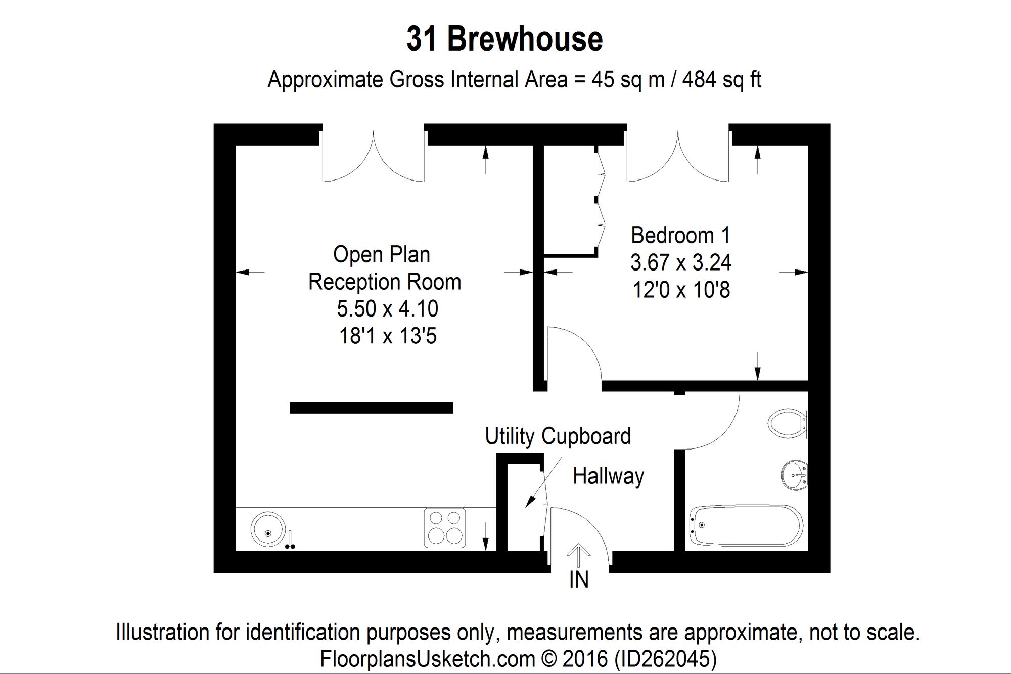 Flat 31, 8 Royal William Yard, Plymouth floorplan