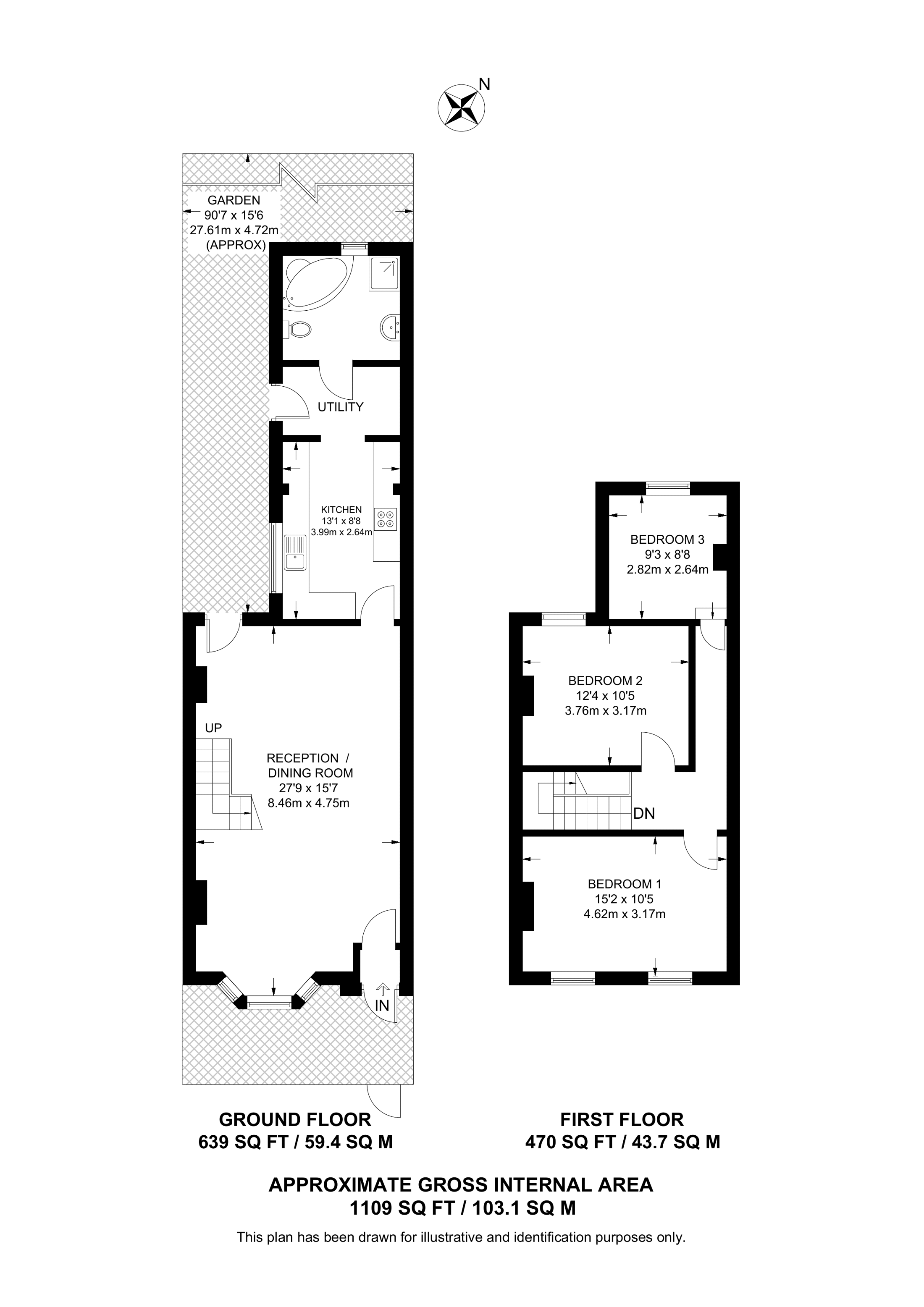 Grafton Road, Croydon CR0, 3 bedroom terraced house for sale 64195698