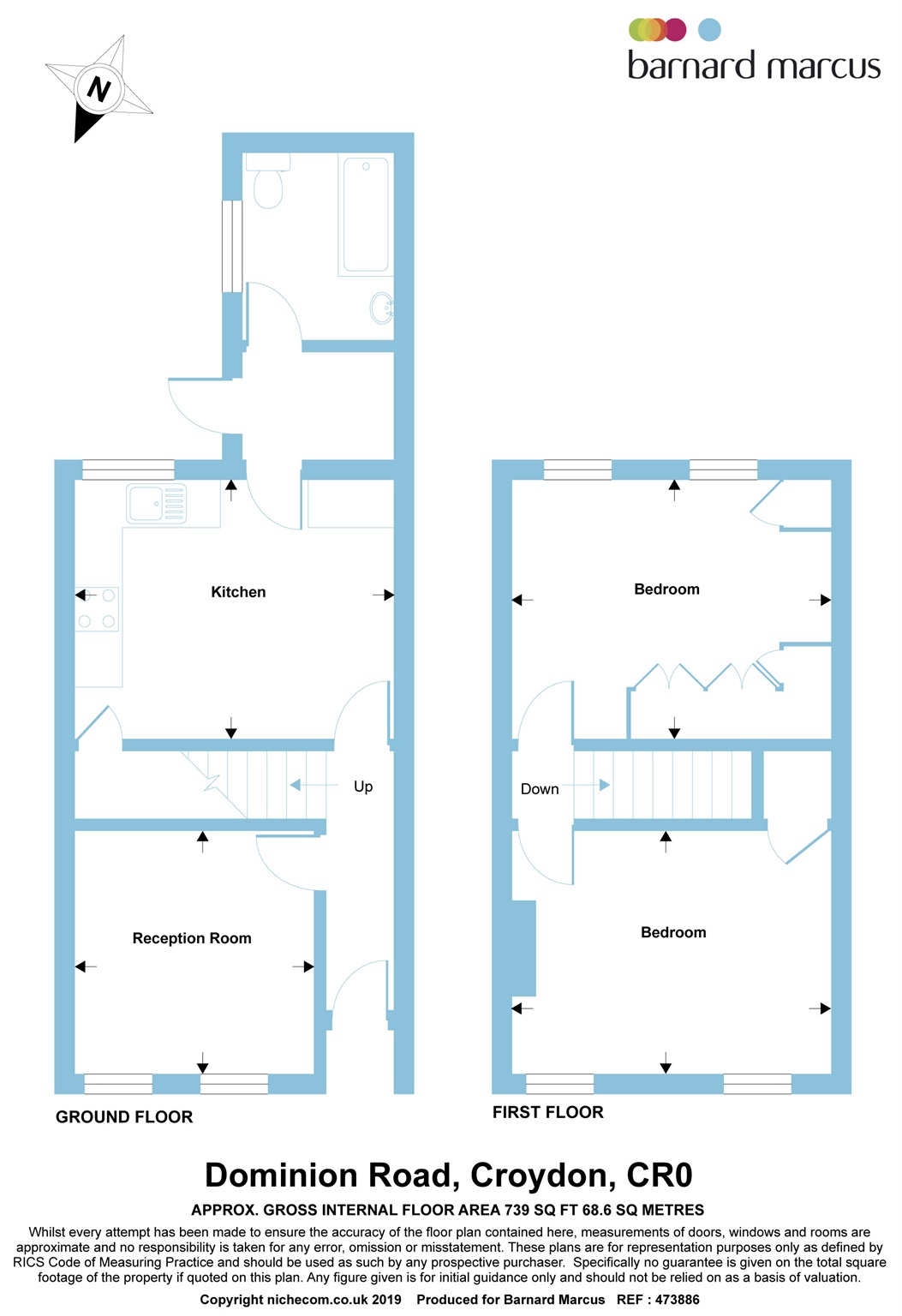 2 Bedrooms Detached house for sale in Dominion Road, Addiscombe, Croydon CR0