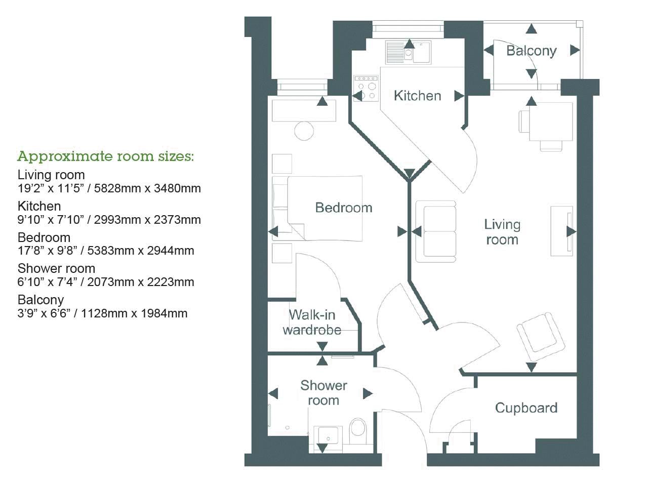 1 Bedrooms Flat for sale in Addington Road, Selsdon, South Croydon CR2