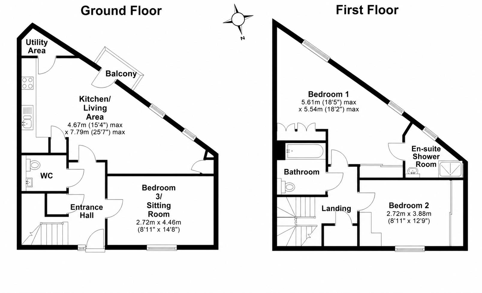 Flat 20, 212, Wharf Road, Chelmsford floorplan