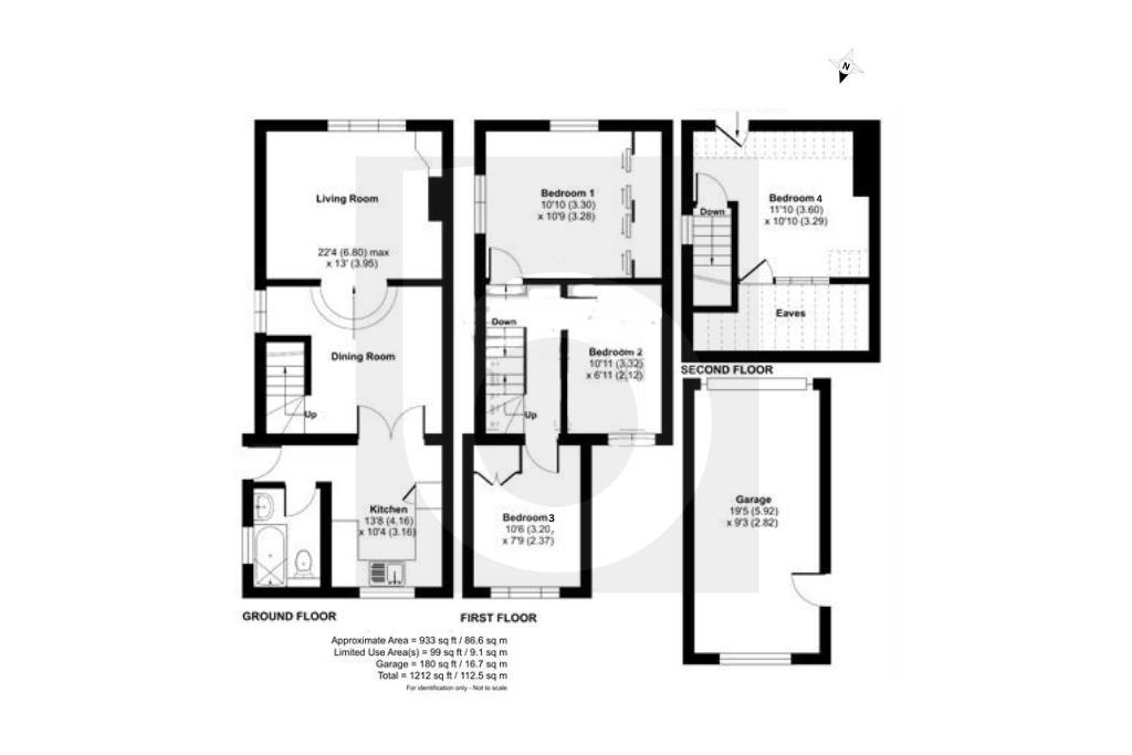 4 Belmont Cottages, Gole Road, Woking floorplan