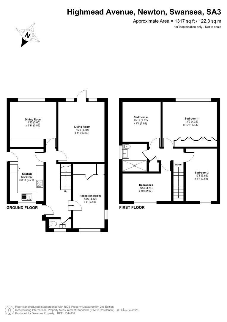 33, Highmead Avenue, Swansea floorplan