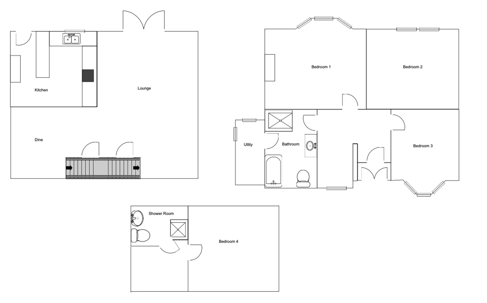 9 Manor Crescent, Gourock floorplan