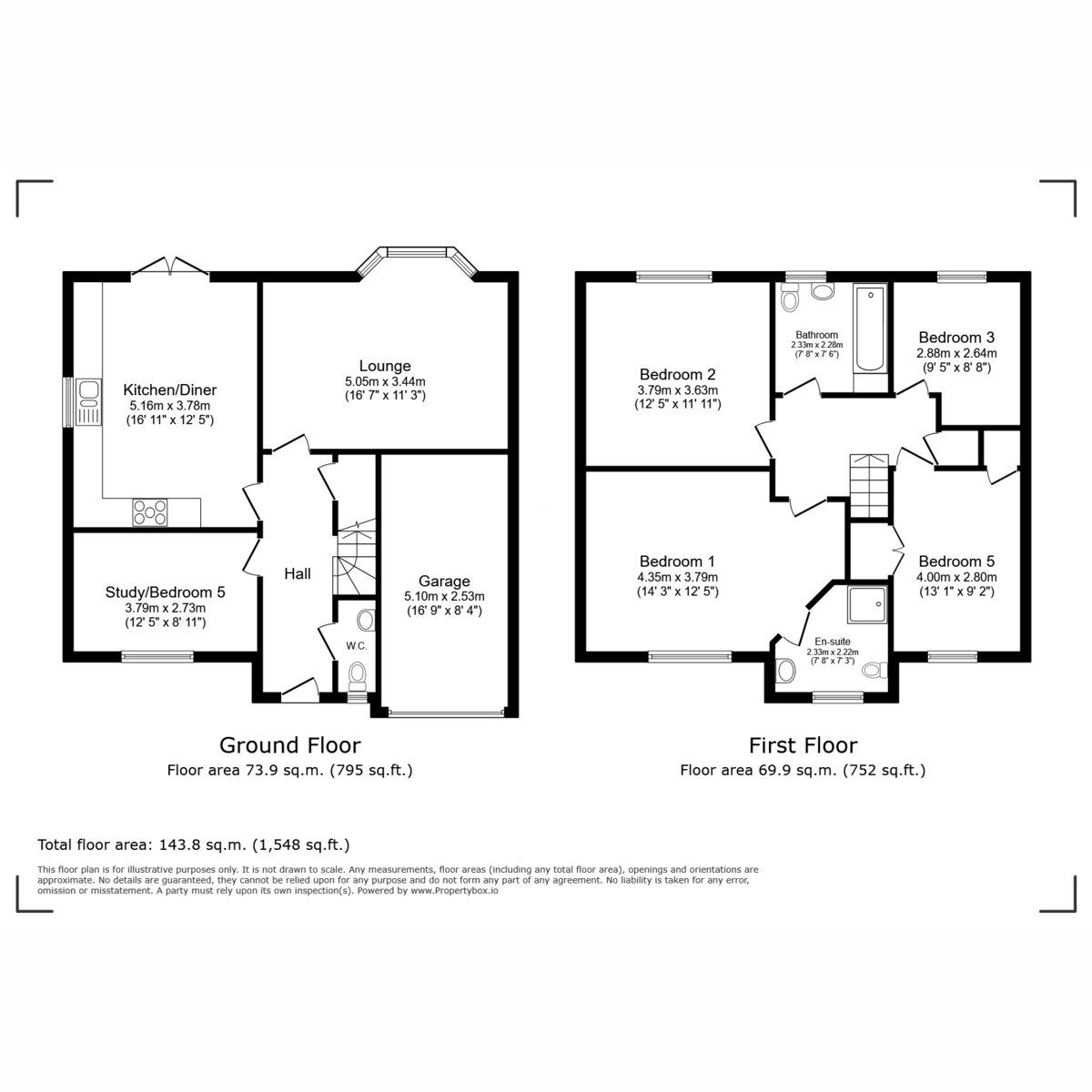 27, Llys Adda, Bangor floorplan