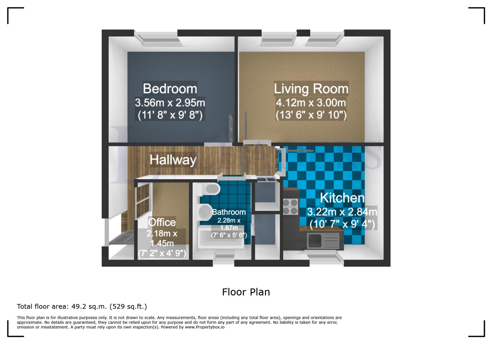 26, Elizabeth Way, Essex floorplan