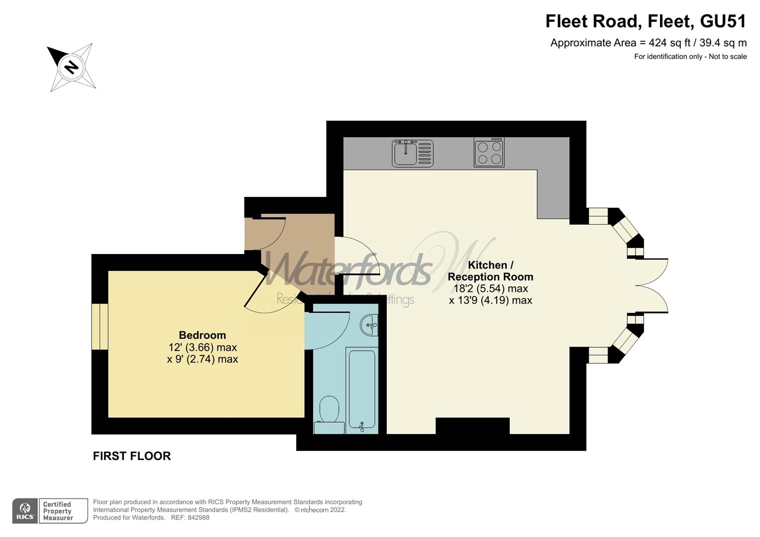 156A, Fleet Road, Fleet floorplan