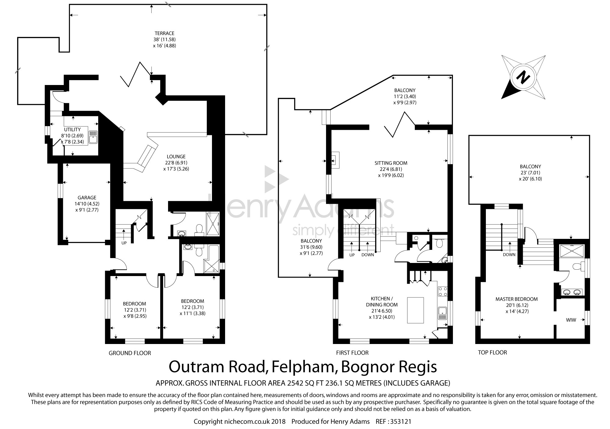 3 Bedrooms Detached house for sale in Felpham, West Sussex PO22