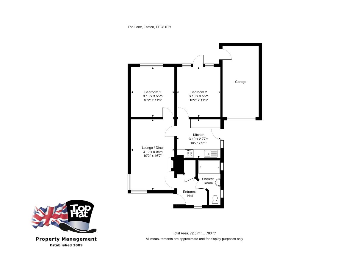 6 The Lane, Easton floorplan
