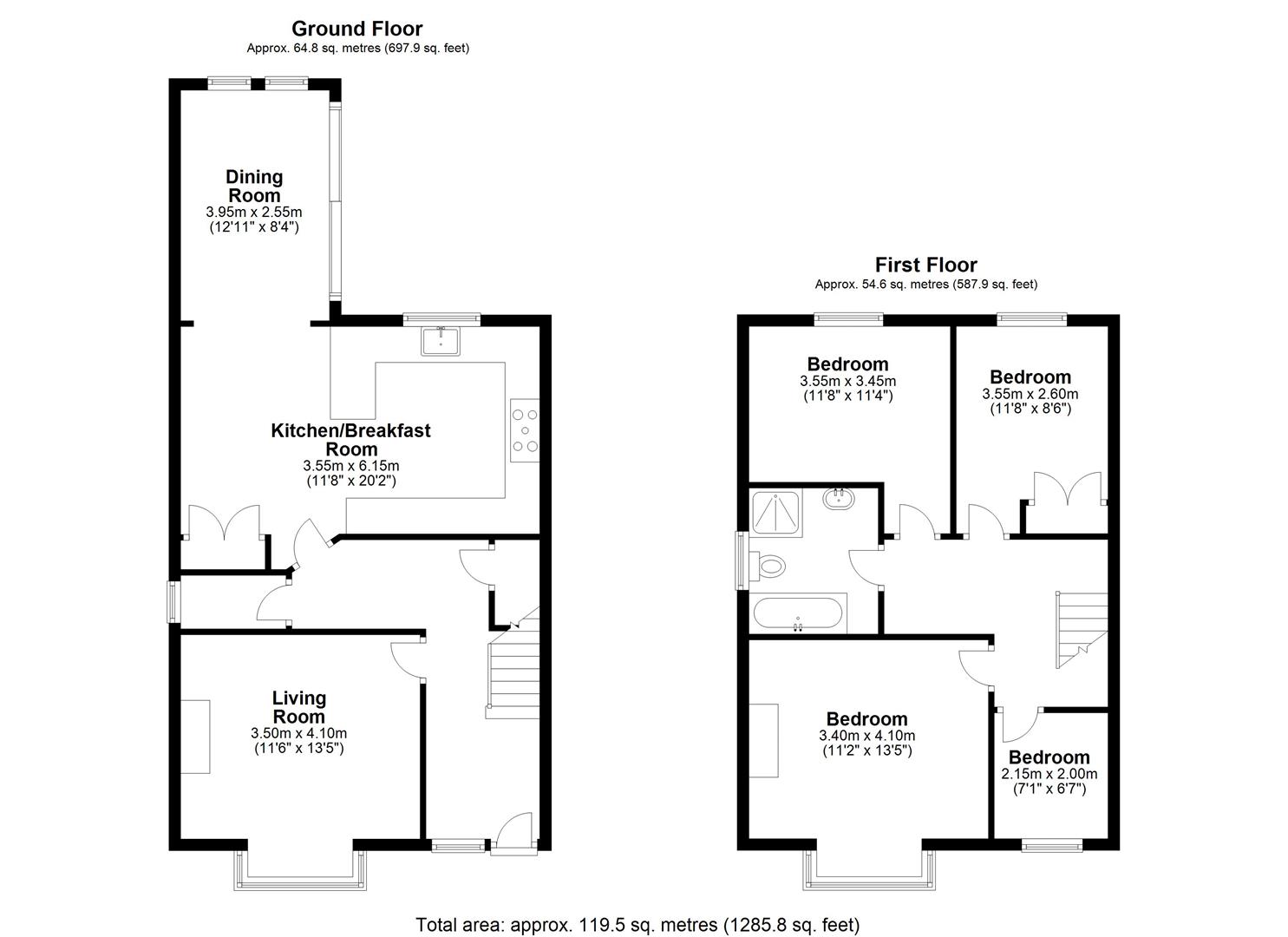 4 Bedrooms Semi-detached house to rent in Kingsway, Woking GU21