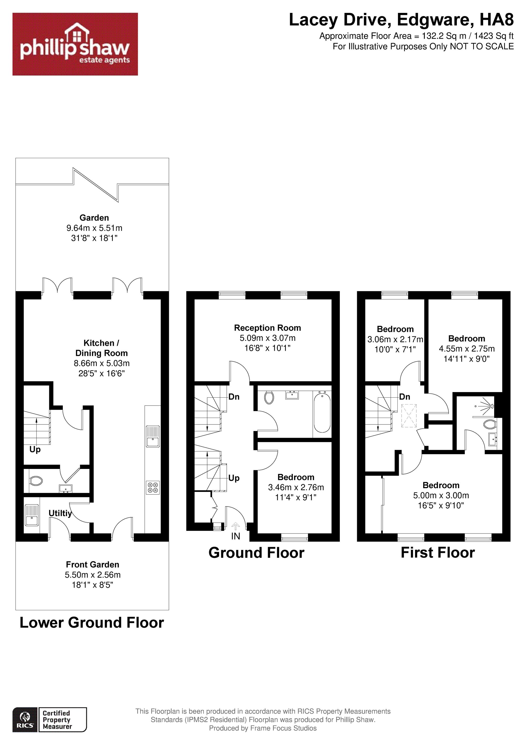 13 Lacey Drive, Edgware floorplan