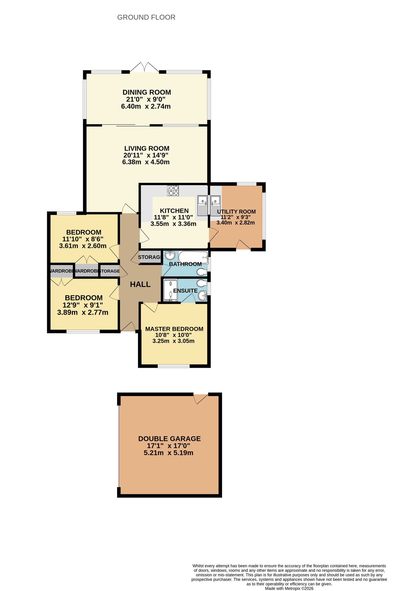 16, Spindlewood Drive, Bexhill-on-Sea floorplan