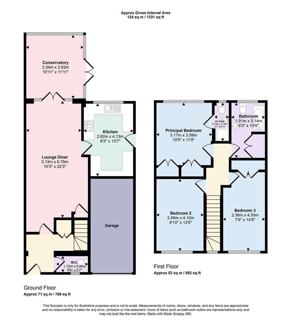 Willowfields Road, Nuneaton floorplan