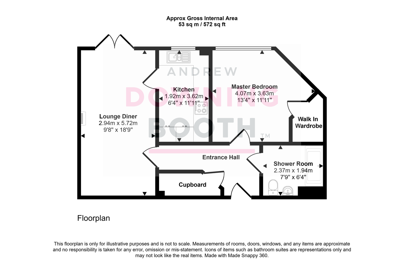 2 Croft Lodge, The Green, Walsall floorplan