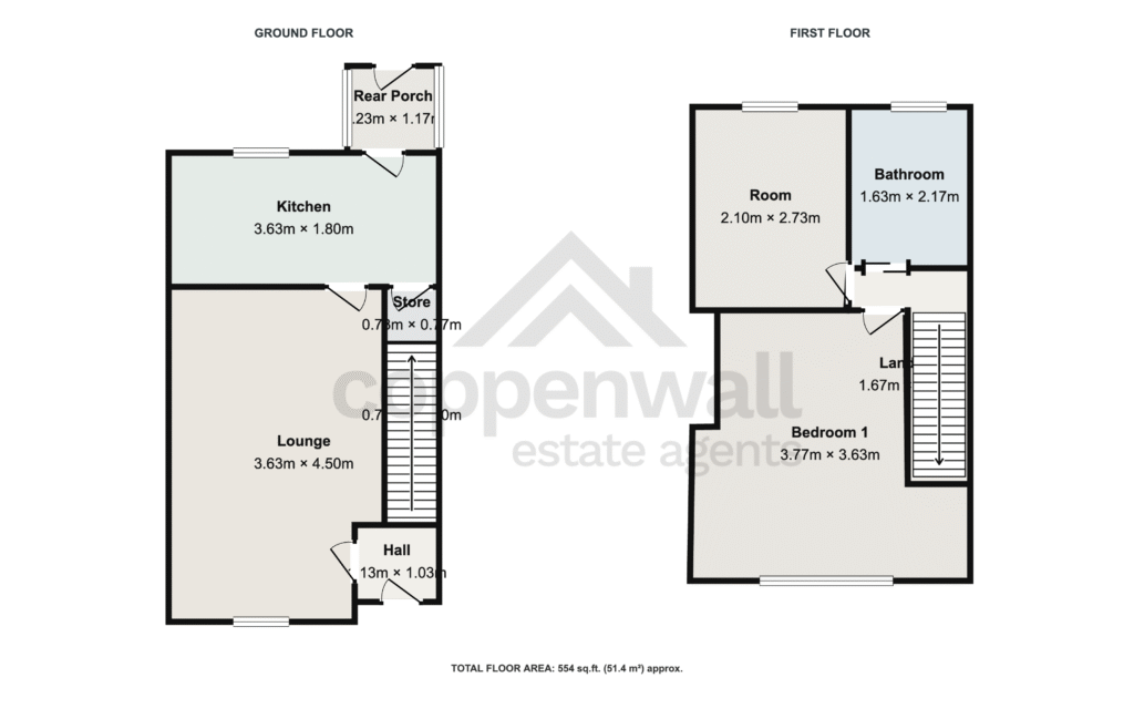 New Line, Bacup floorplan
