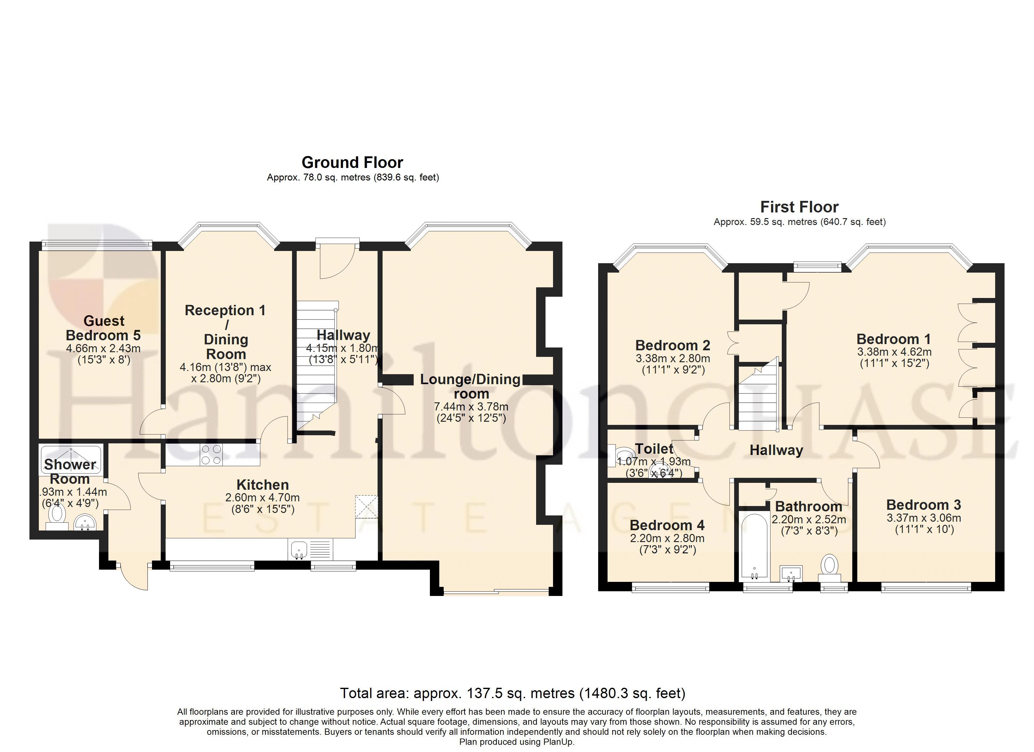 7, Norfolk Road, Barnet floorplan