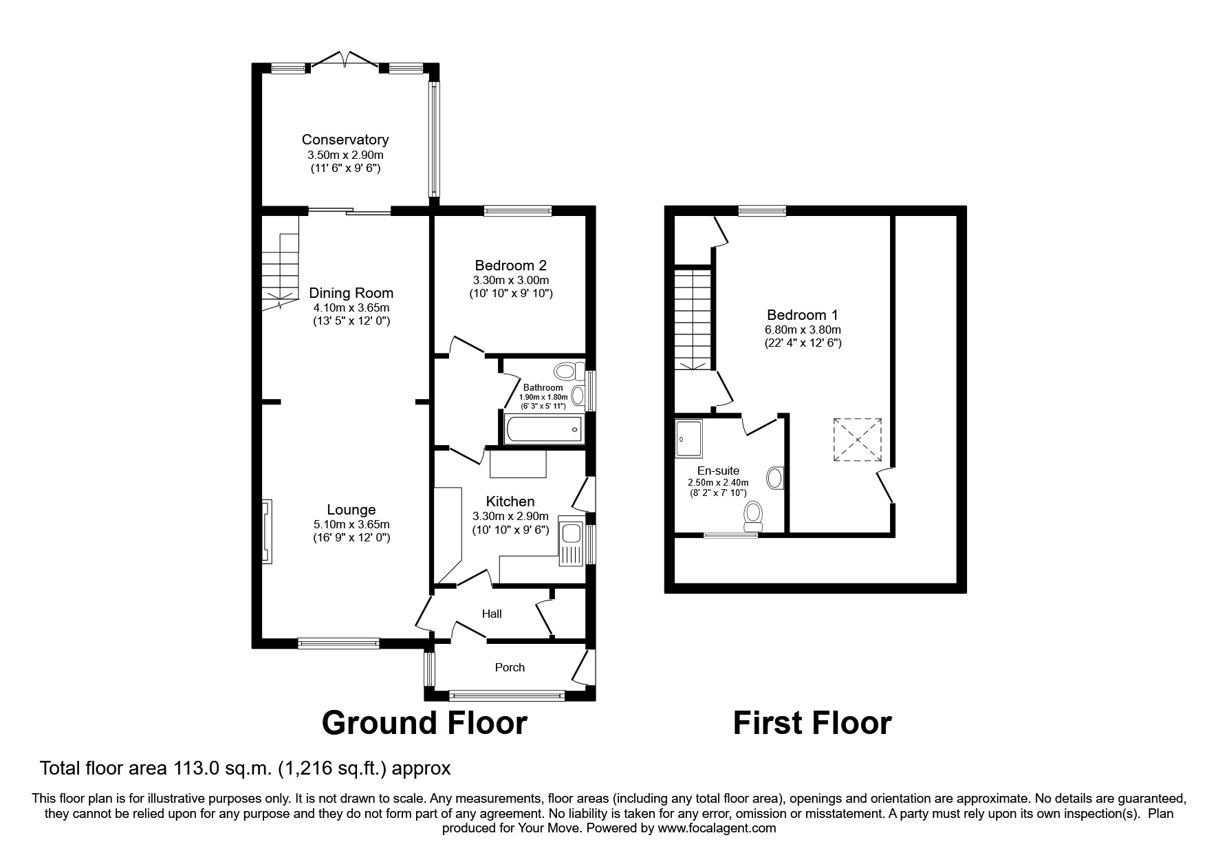 Arundel Road, Cliffsend, Ramsgate, Kent CT12, 2 bedroom bungalow for