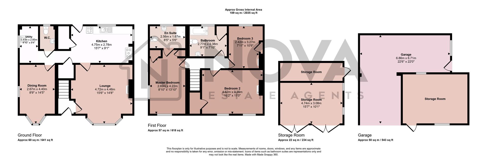 73, Markyate Road, Luton floorplan