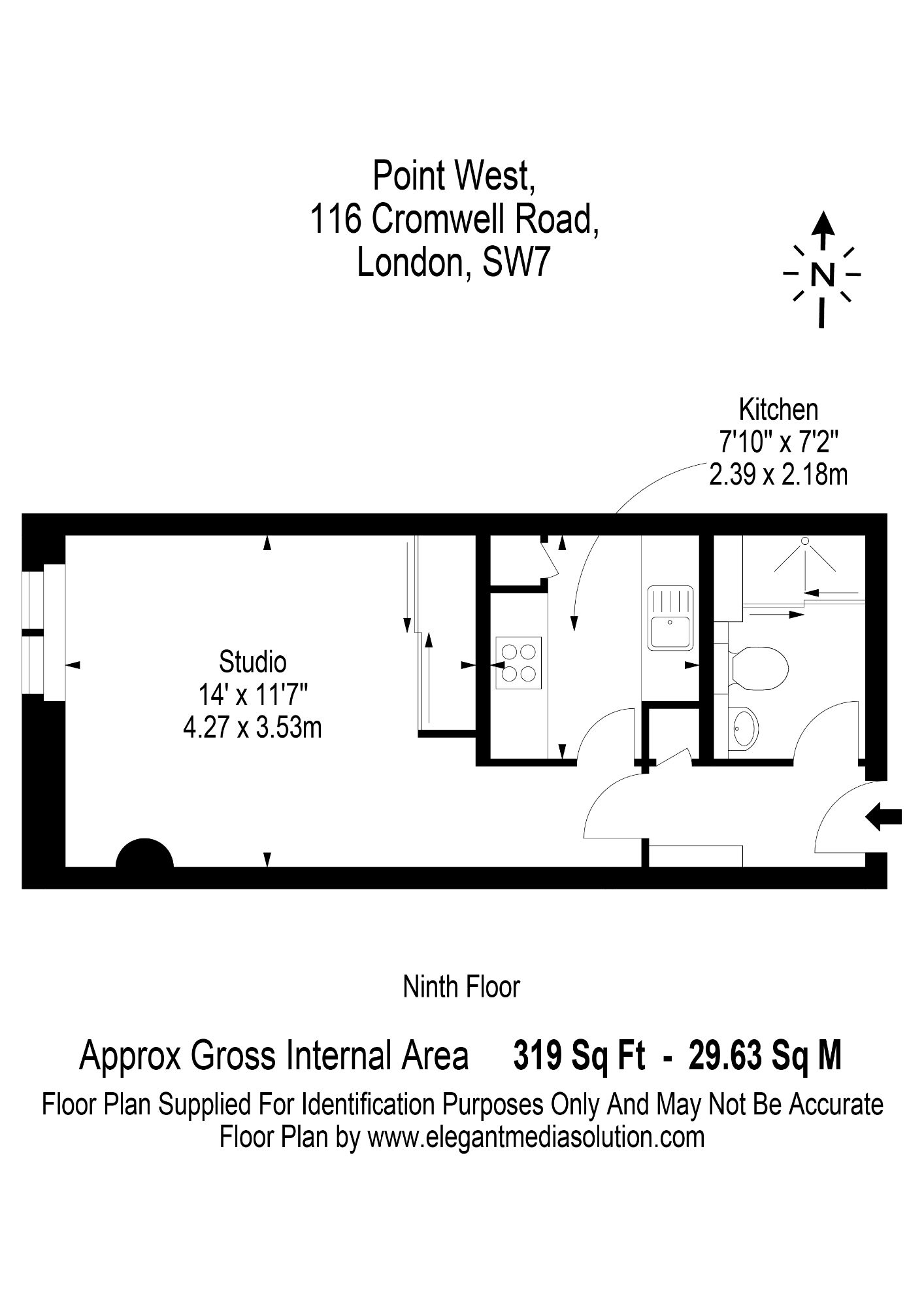 0 Bedrooms Studio to rent in Cromwell Road, London SW7