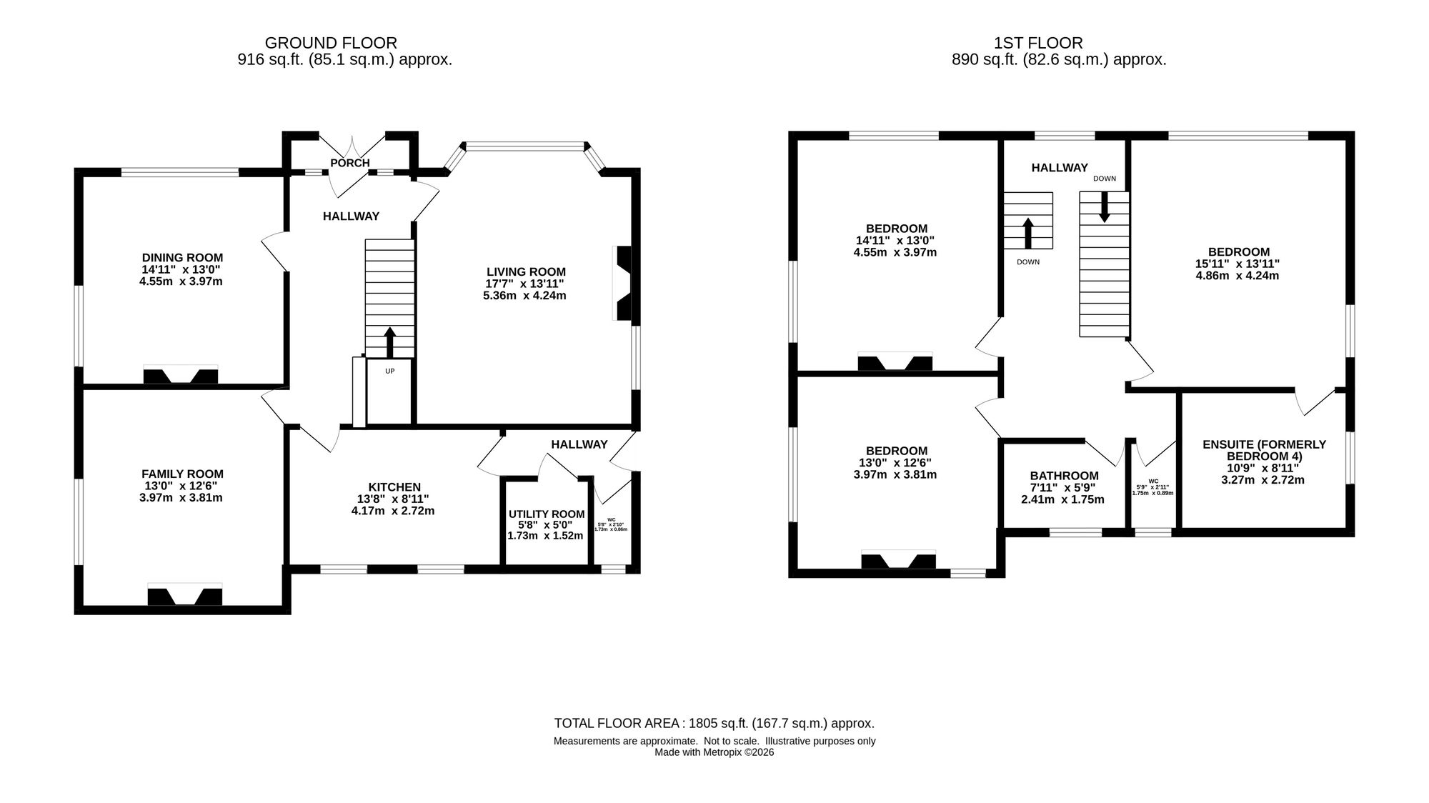 1, Garth Road, Marple, SK6 floorplan