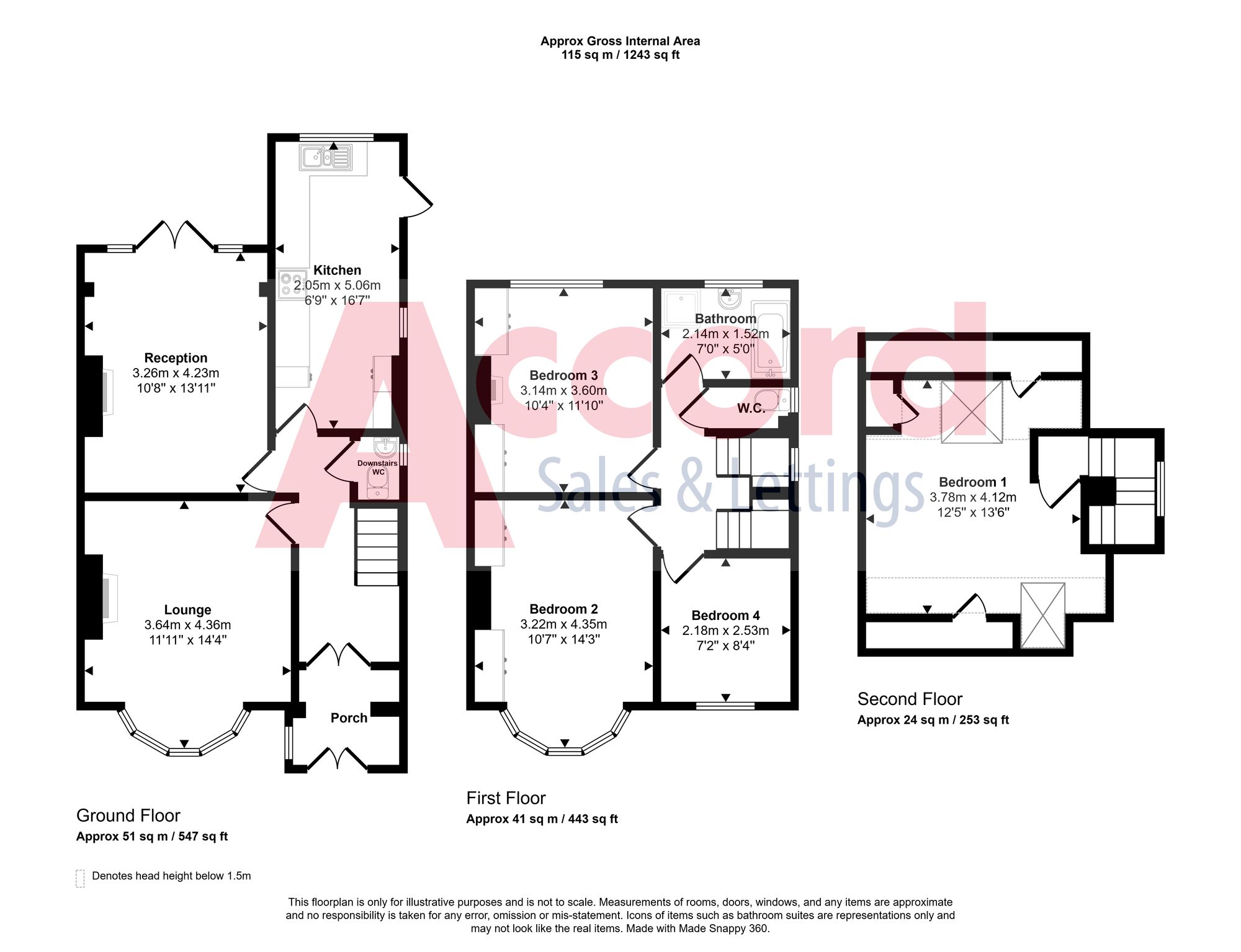 15 Ashmour Gardens, Romford floorplan