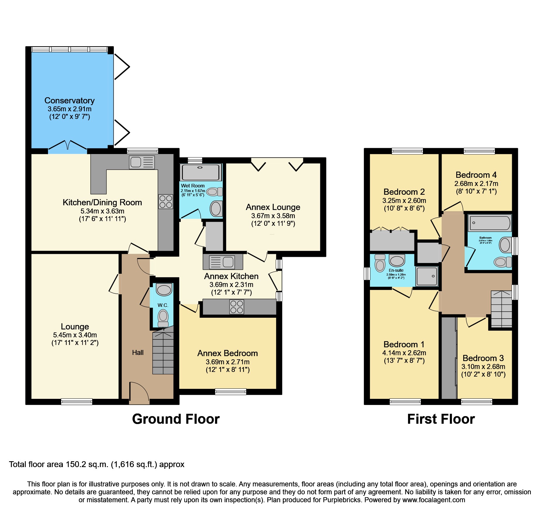 35, Pearwood Close, Rotherham floorplan